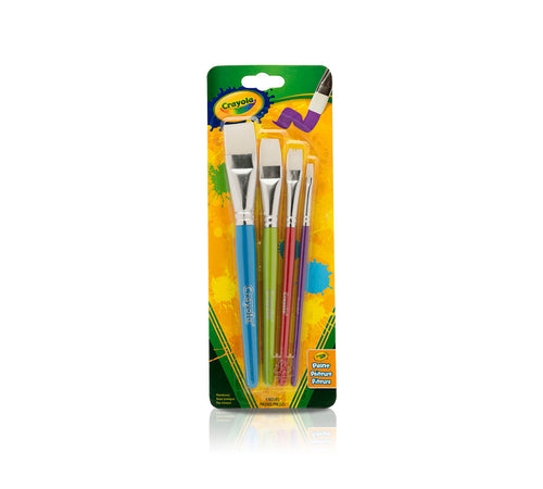 Big Paintbrush Set 4 ct. Flat