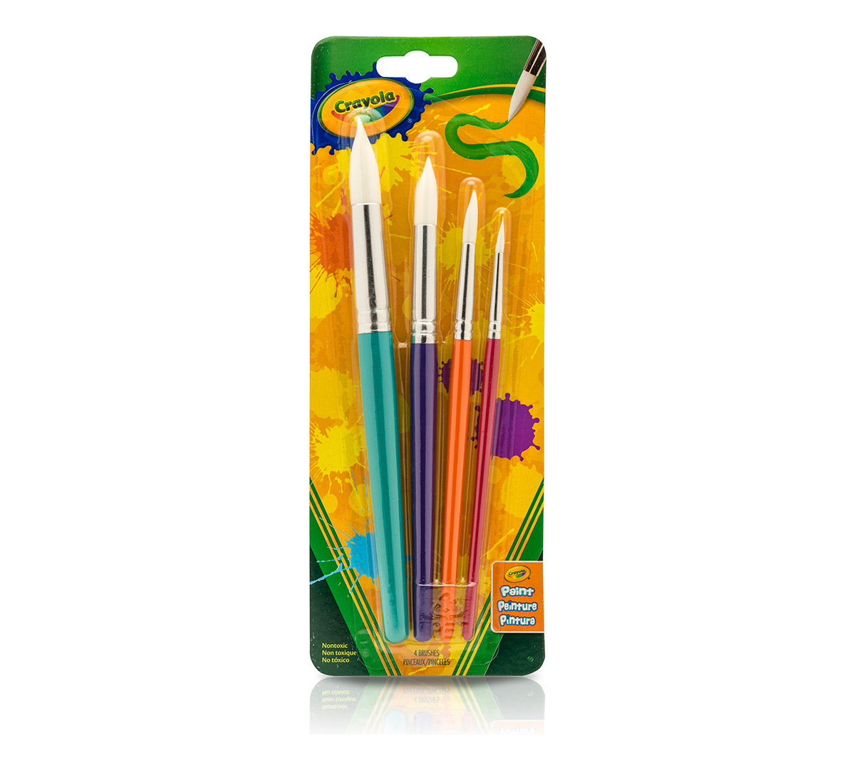 4 ct. Round Brush Set