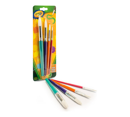 4 ct. Round Brush Set
