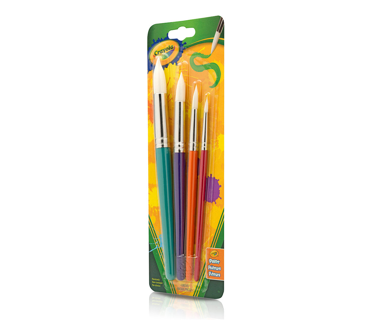 4 ct. Round Brush Set