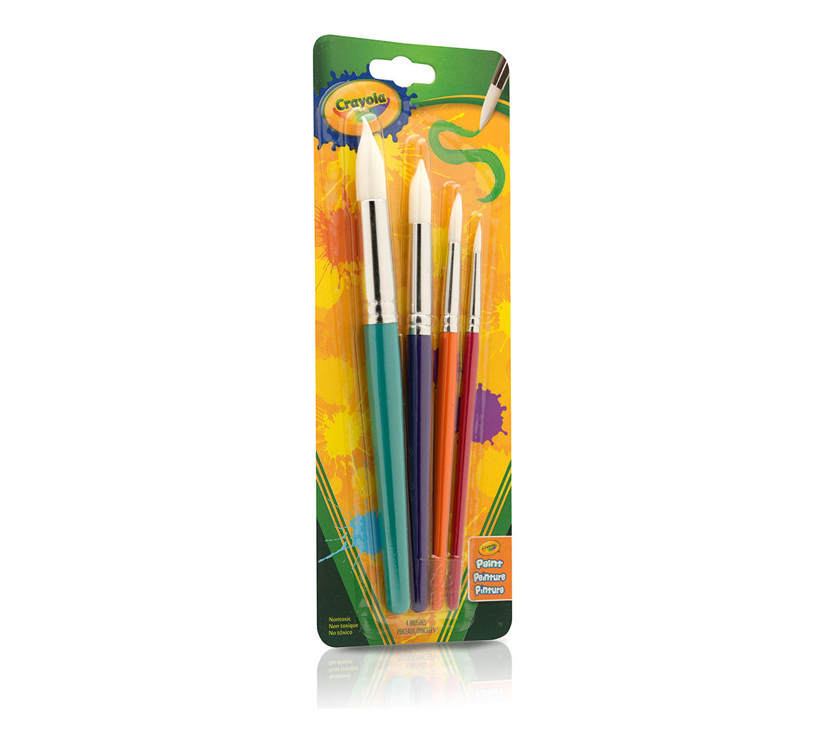 4 ct. Round Brush Set