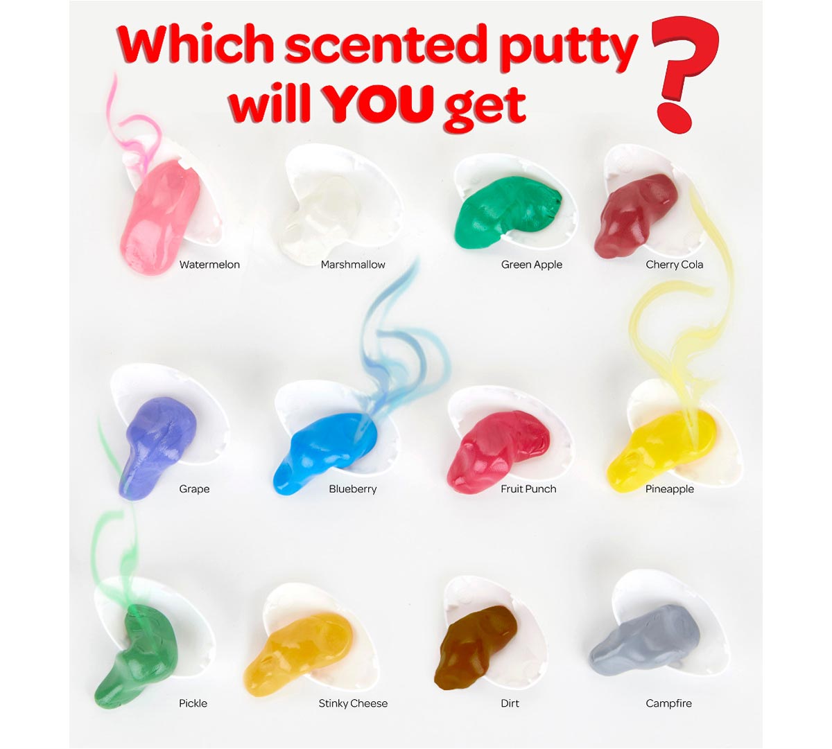Silly Scents Putty Mystery Egg