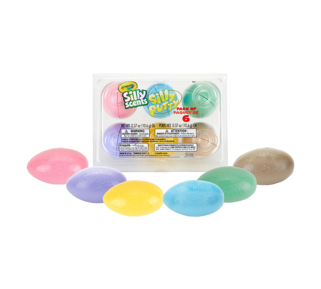 Silly Scents Silly Putty  Sweet Scents  6 Count