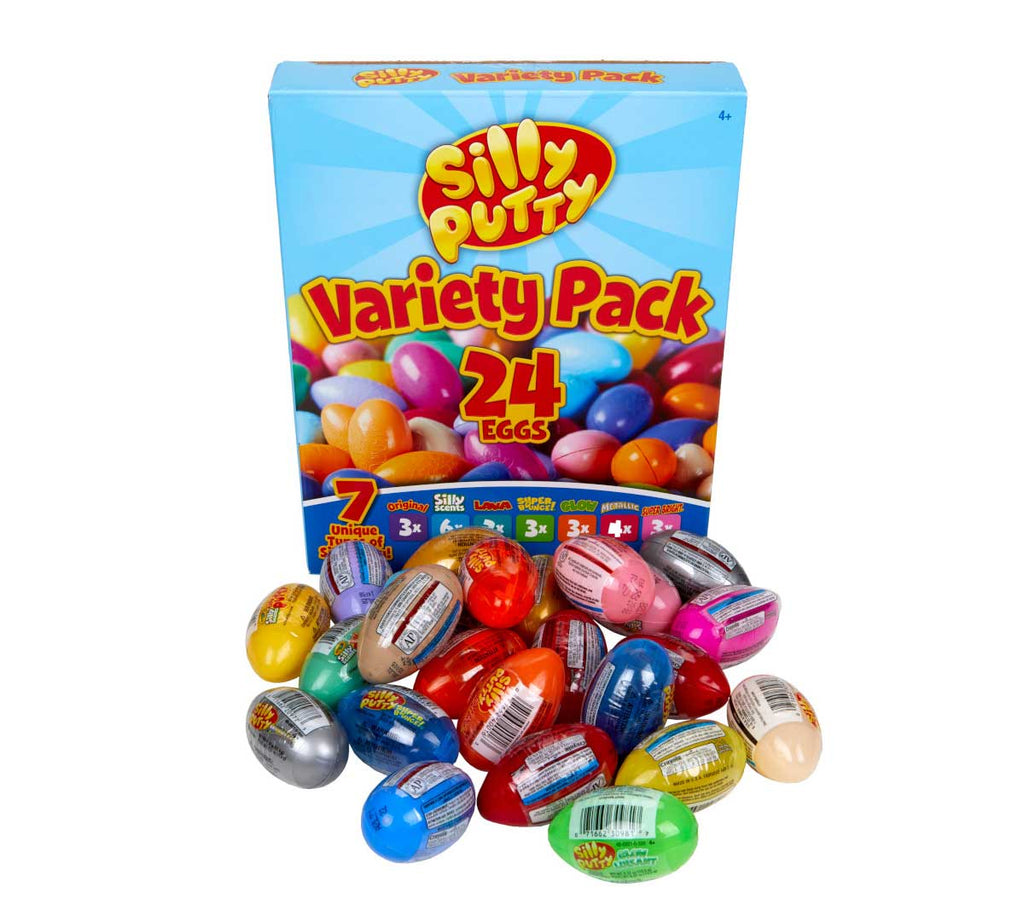 Crayola Silly Putty 24 Egg Bulk Variety Pack
