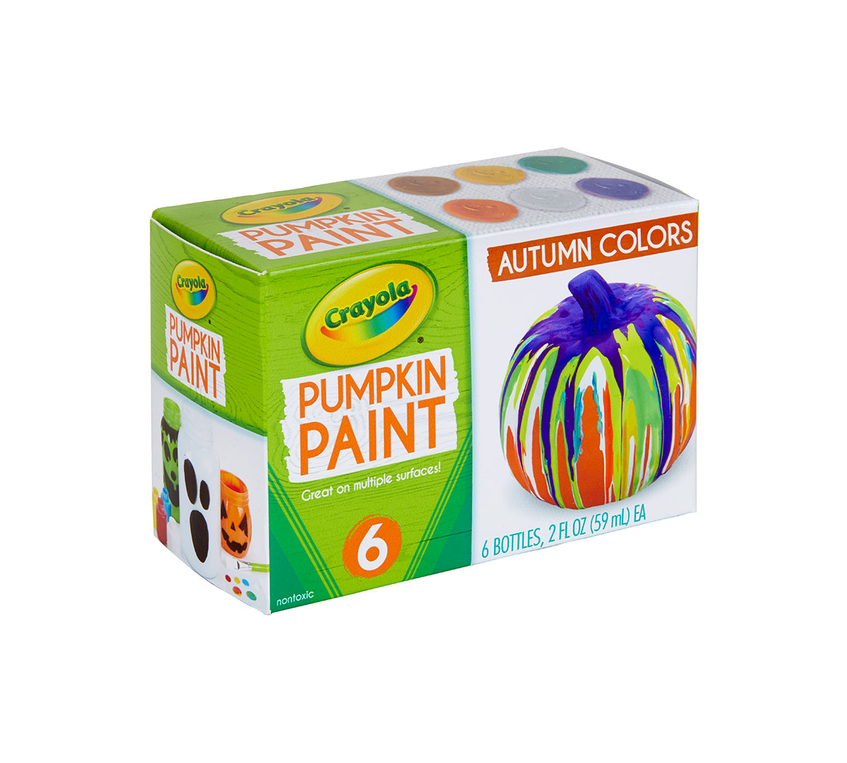 Acrylic Pumpkin Painting Set Autumn Colors