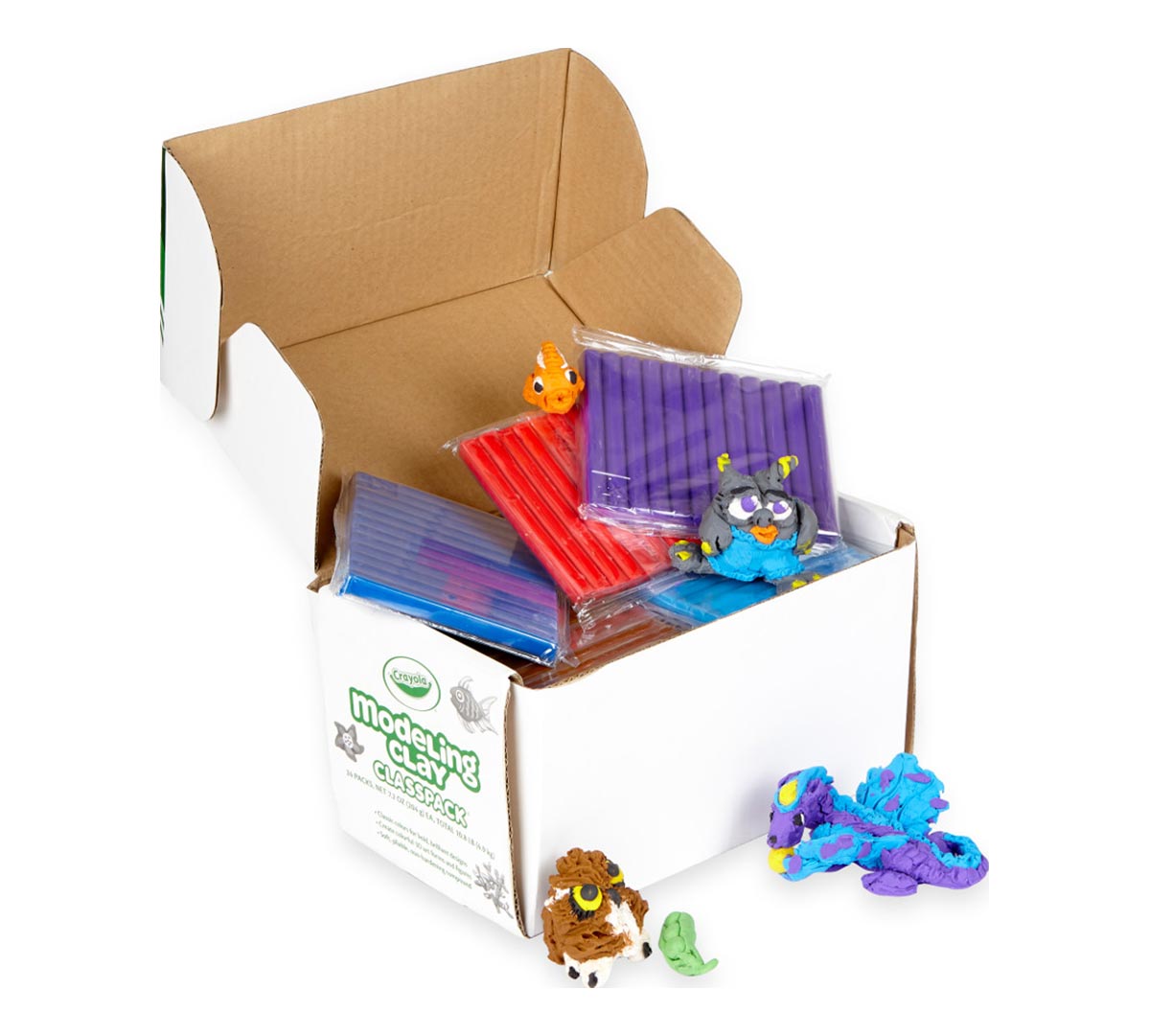 Modeling Clay Classpack 288 Count 12 Colors