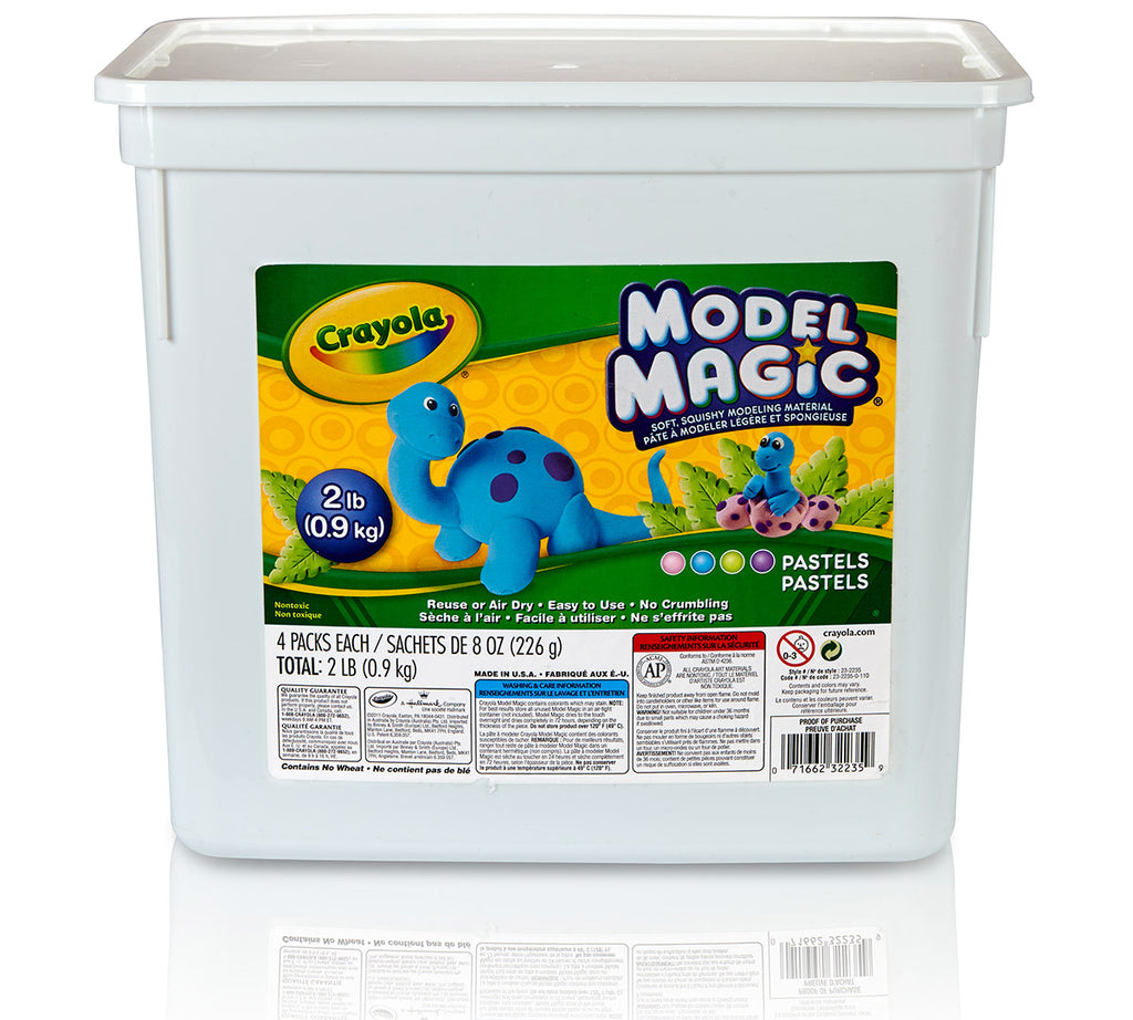 Model Magic 2lb Resealable Bucket Pastels