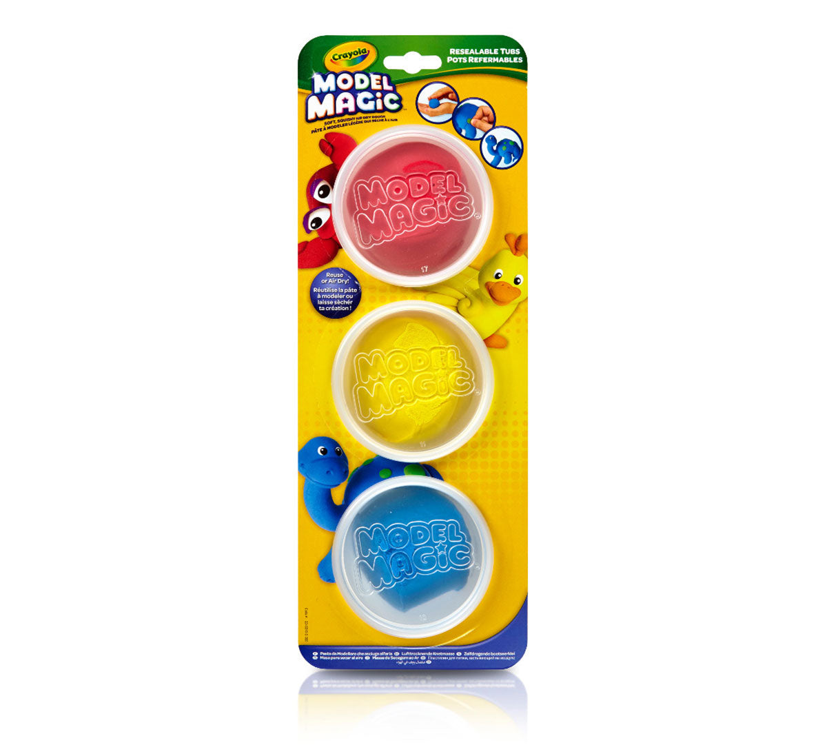 Model Magic in Containers  Primary Colors  3 Count