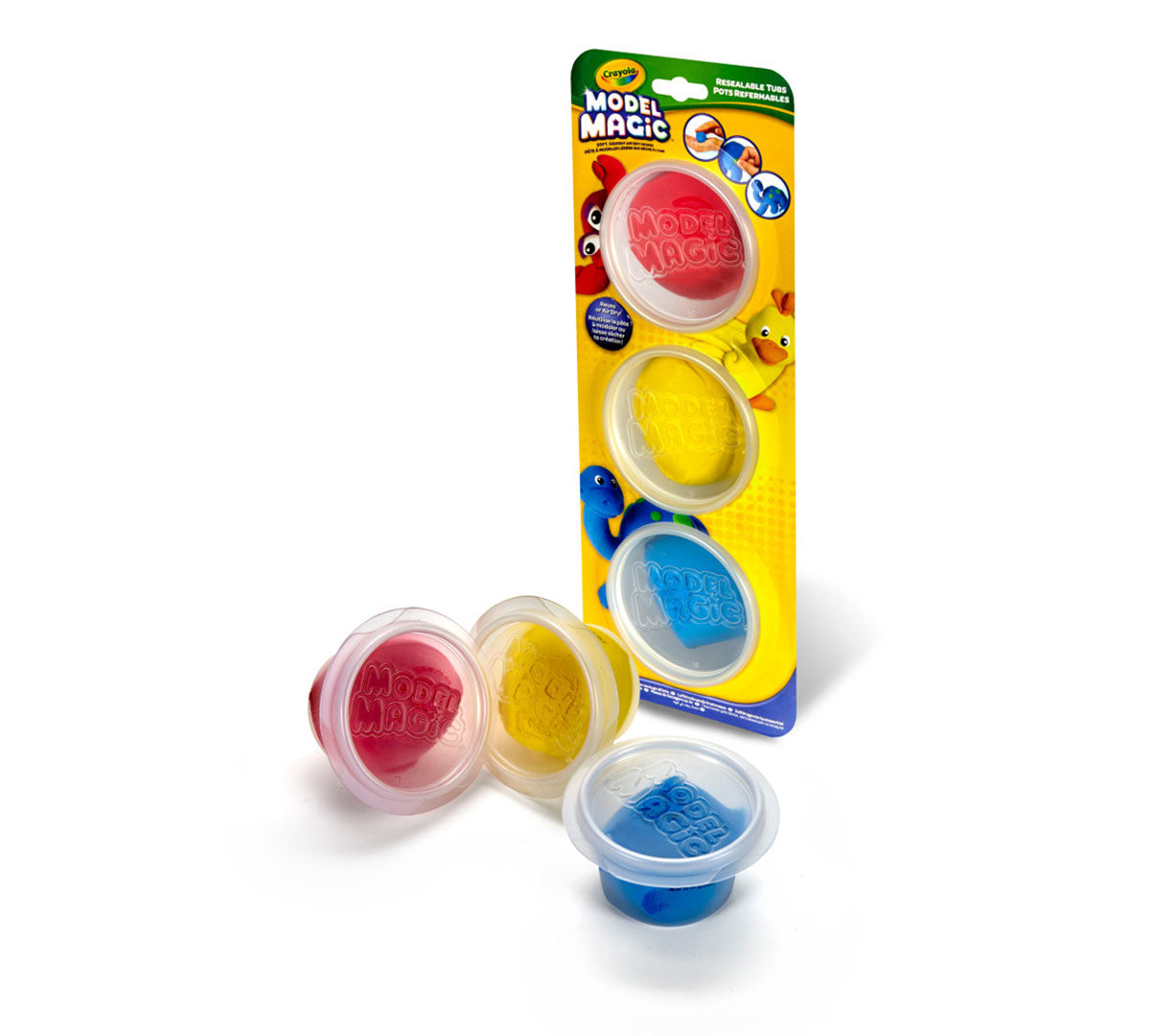 Model Magic in Containers  Primary Colors  3 Count