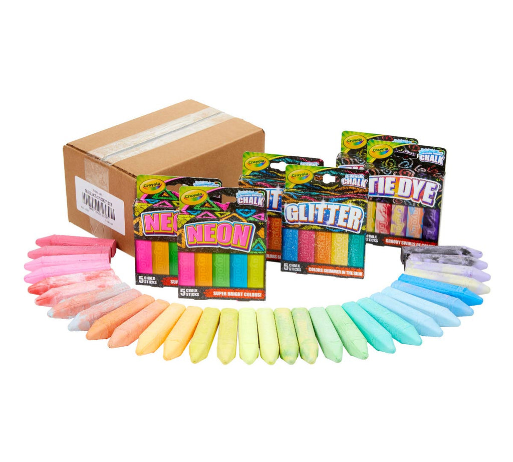 Sidewalk Chalk Special Effects Set  30 Count