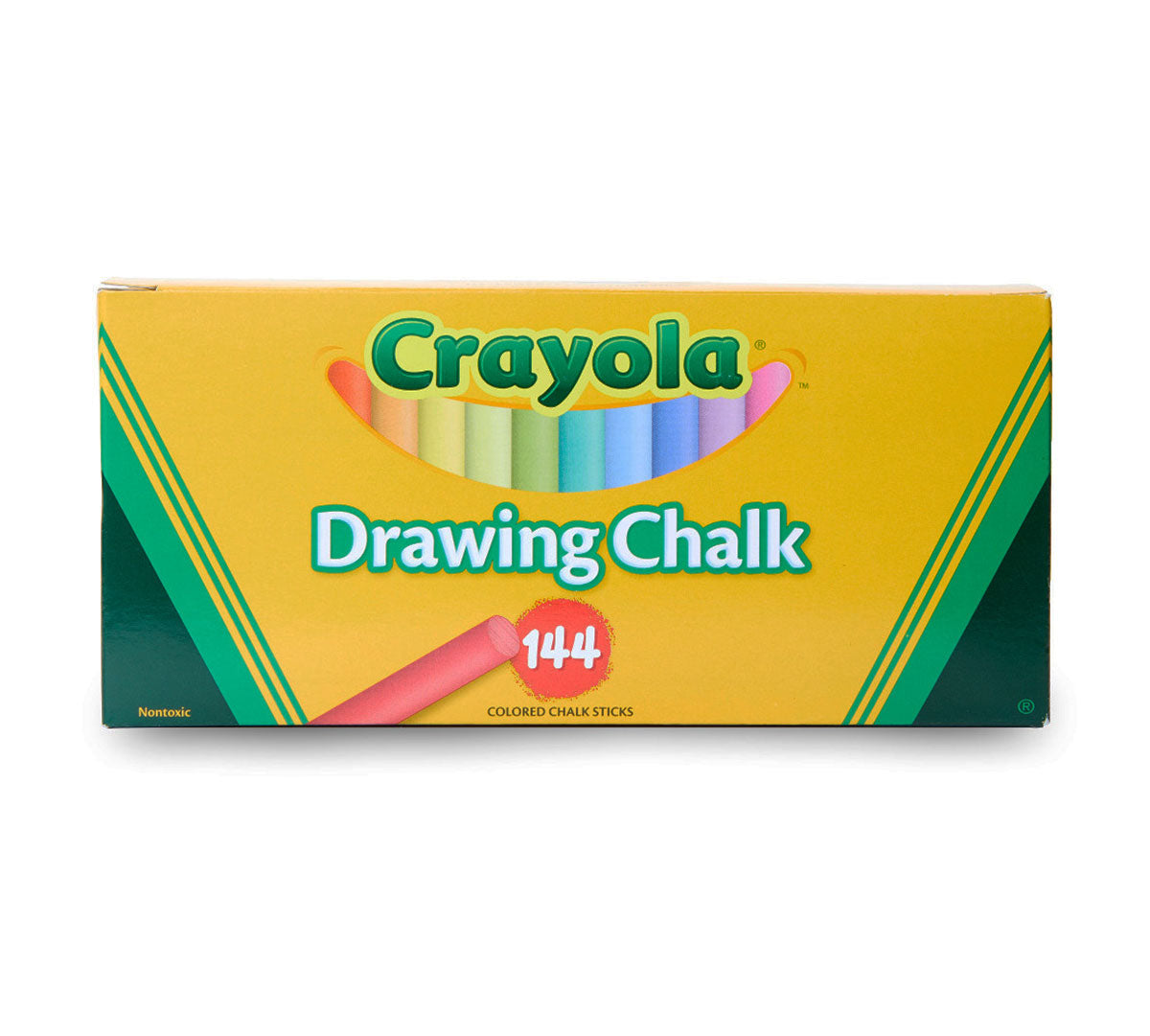 Crayola Drawing Chalk Classroom Supplies 144 Count 24 colors 6 sticks each