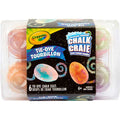 Washable Sidewalk Chalk Eggs Tie-Dye 6 Count