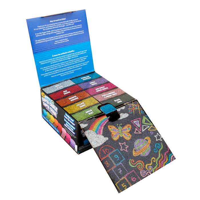 Washable Sidewalk Super Chalk 10 count