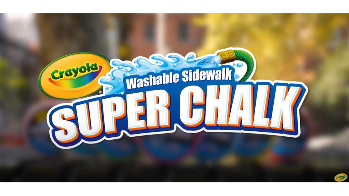Washable Sidewalk Super Chalk 10 count