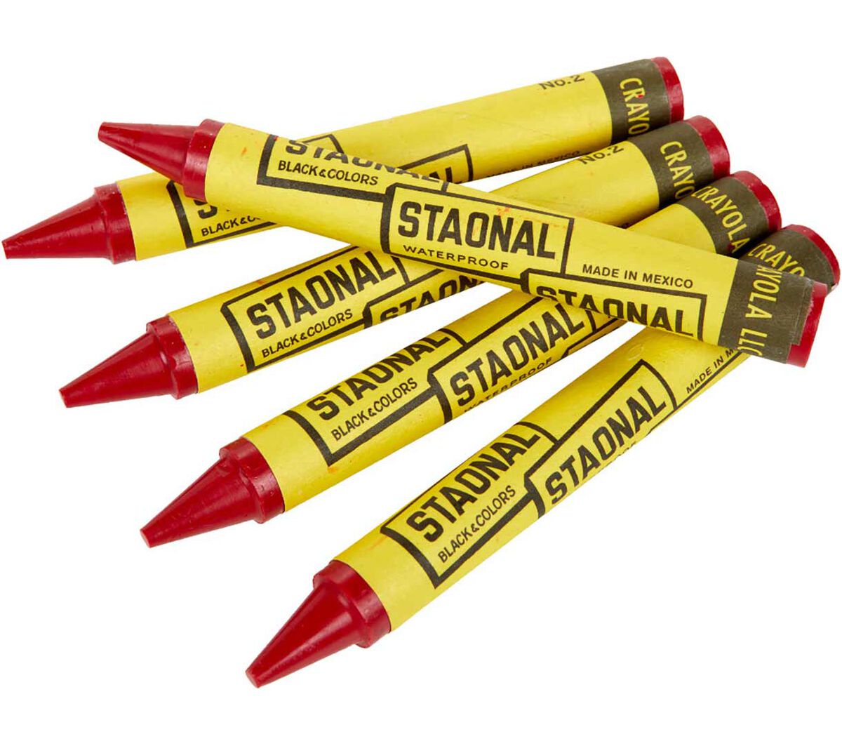 Crayola Red Staonal Crayons 8 count