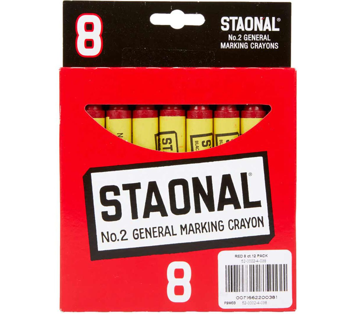 Crayola Red Staonal Crayons 8 count
