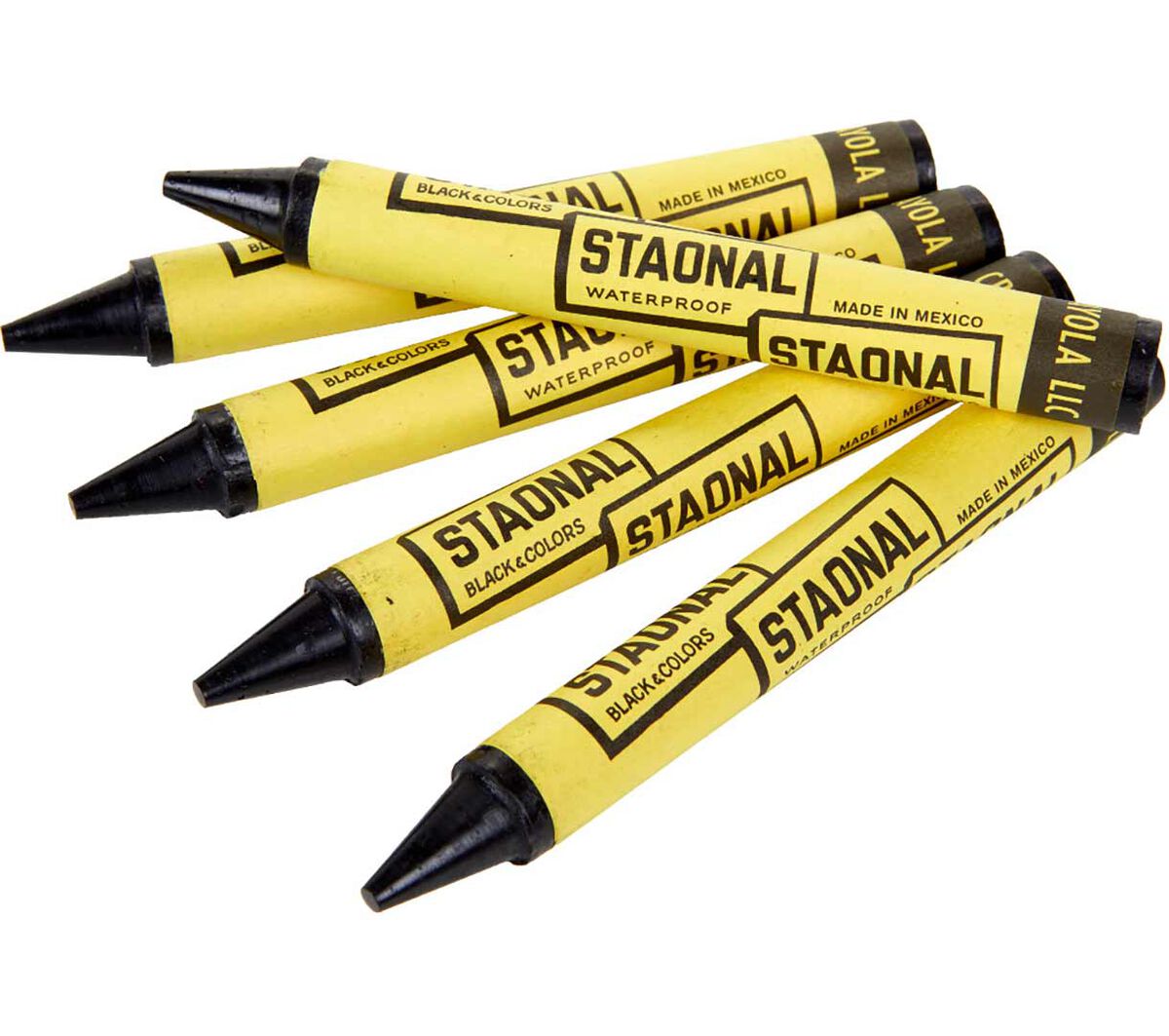 Crayola Black Staonal Crayons 8 count