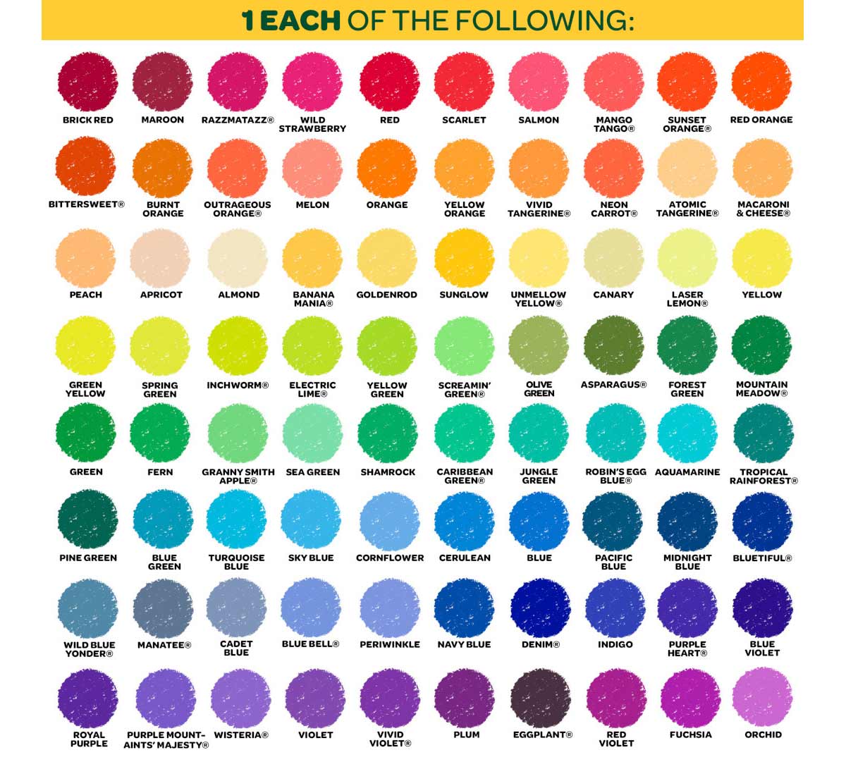 Ultimate Crayon Collection 152 Count Crayons