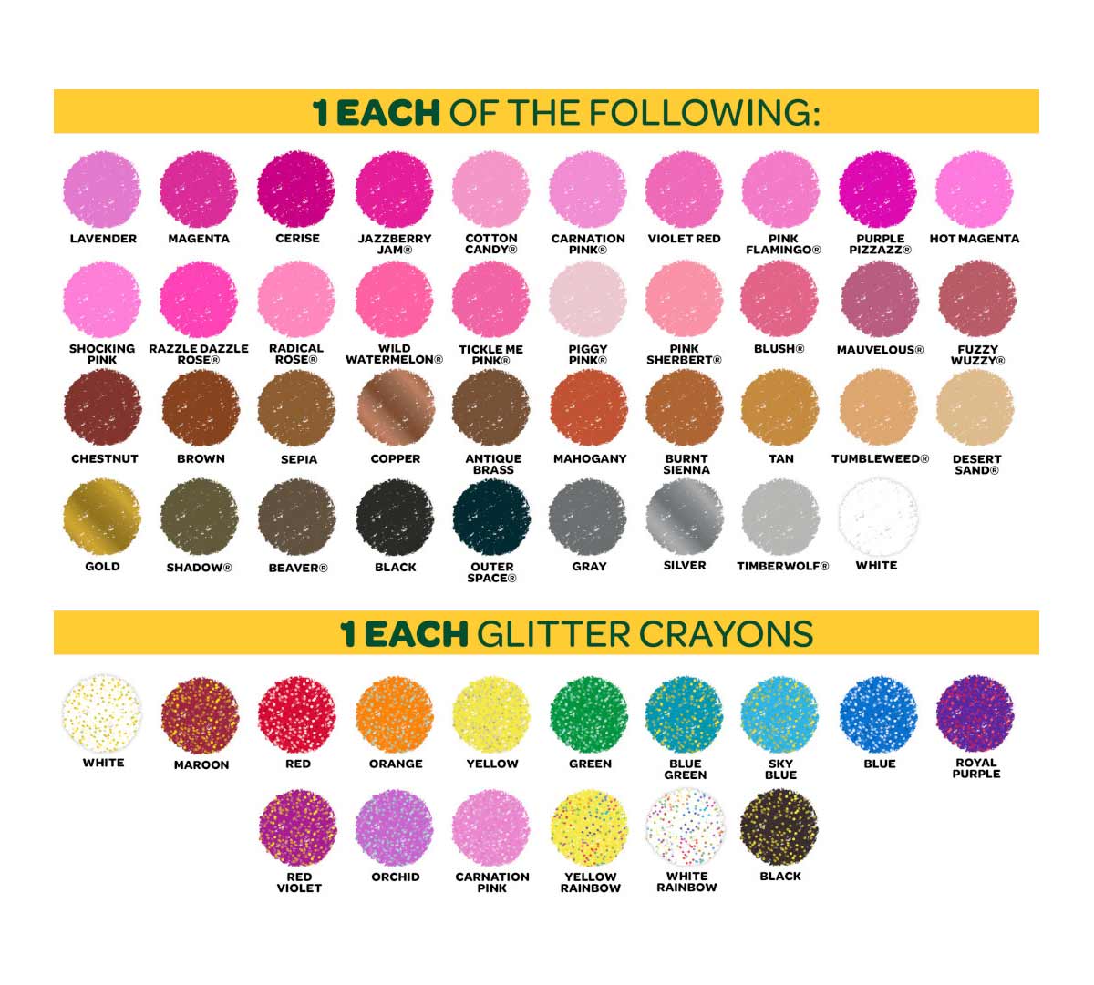Ultimate Crayon Collection 152 Count Crayons