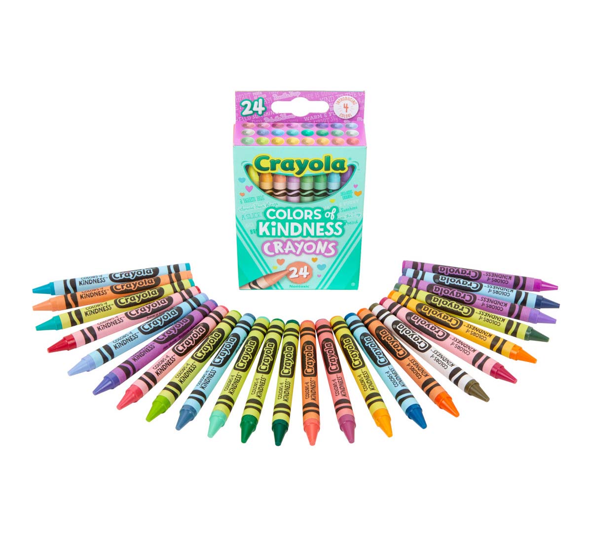 Colors of Kindness Crayons 24 Count