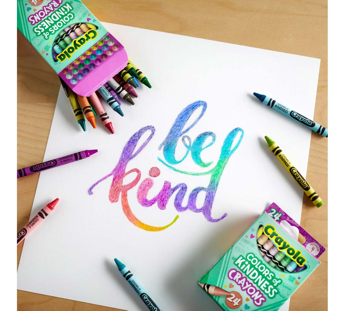 Colors of Kindness Crayons 24 Count