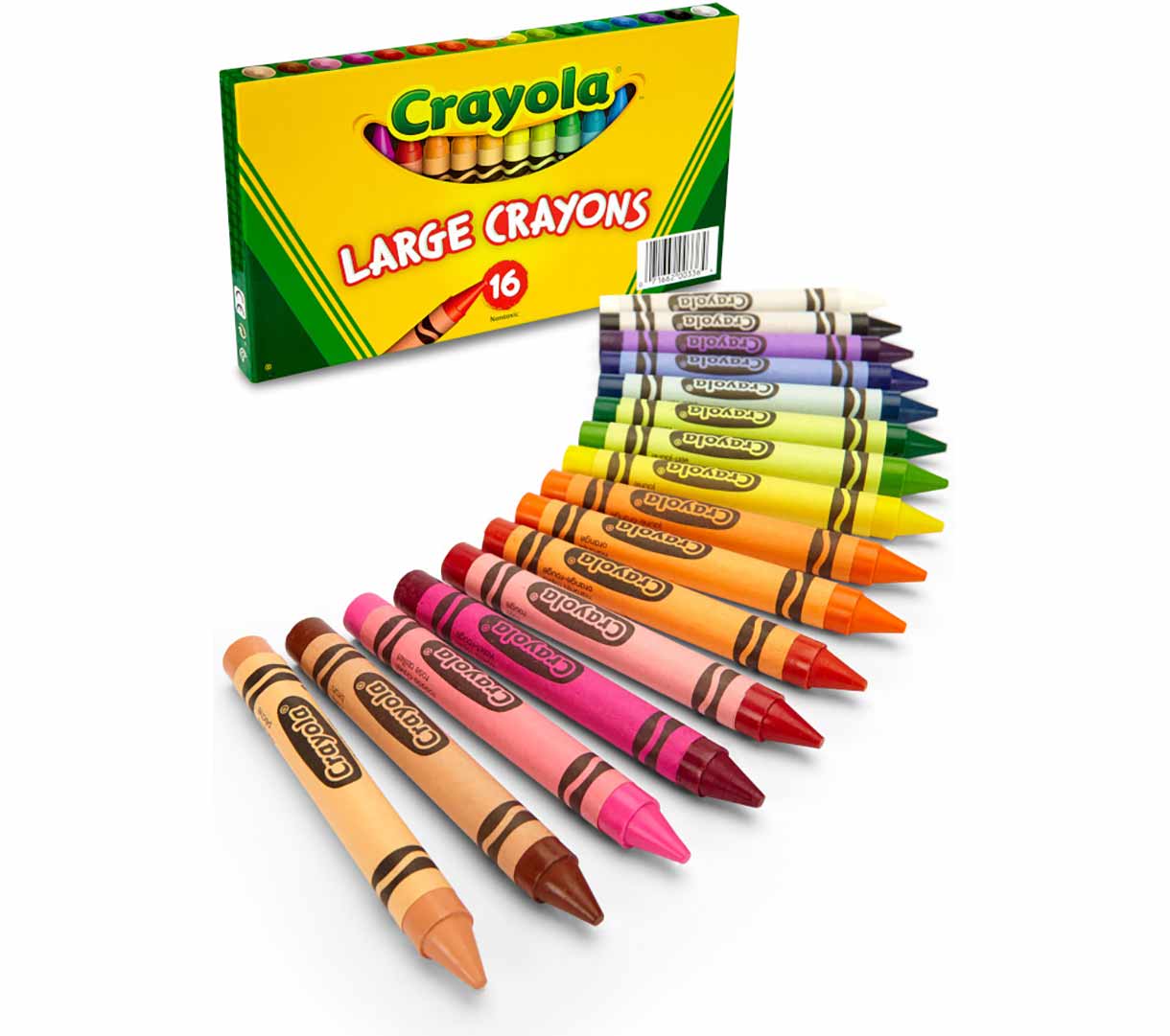Crayola Large Crayons 16 ct.