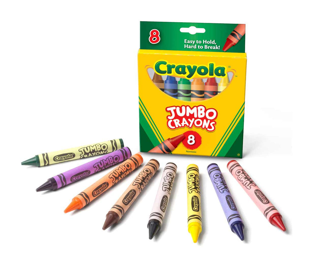Crayola Jumbo Crayons 8 Count