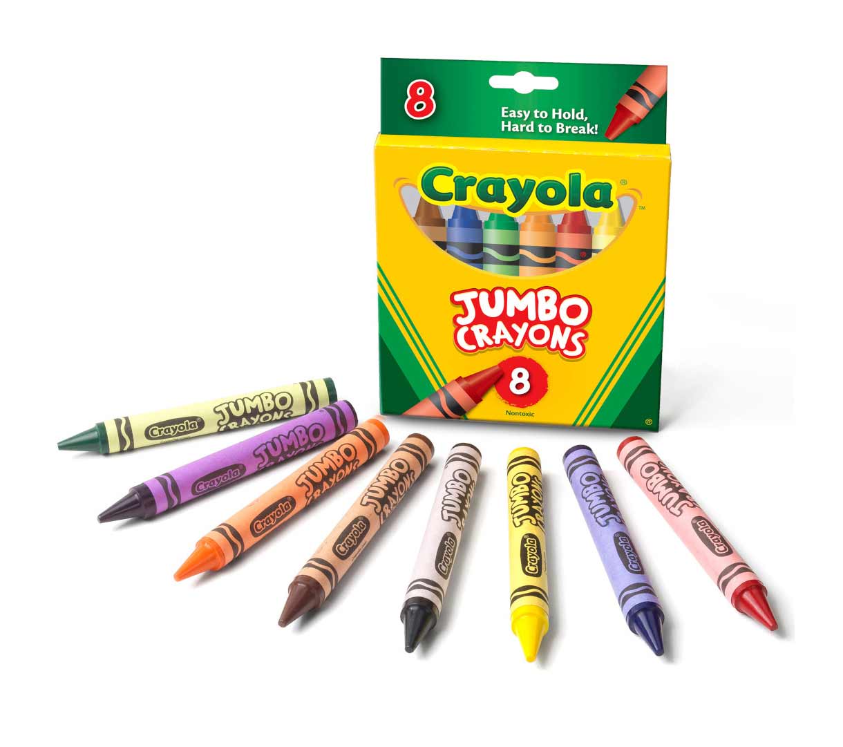Crayola Jumbo Crayons 8 Count