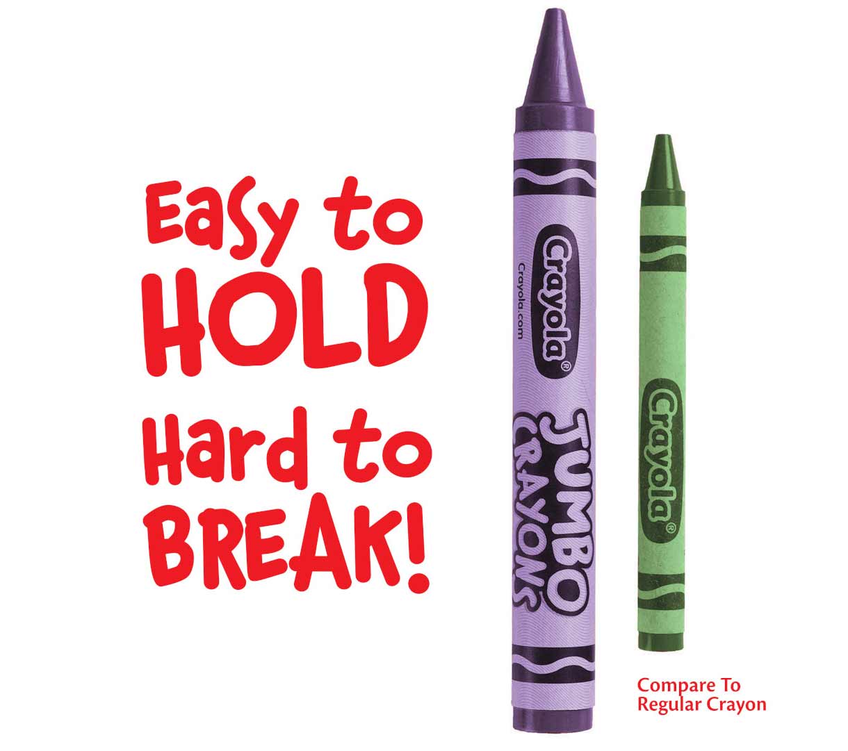 Crayola Jumbo Crayons 8 Count