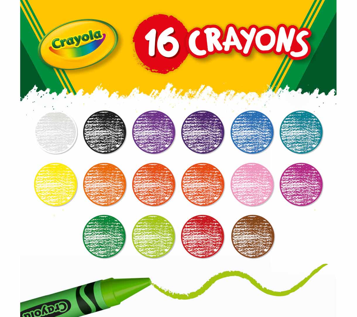 Crayola Jumbo Crayons 16 ct.