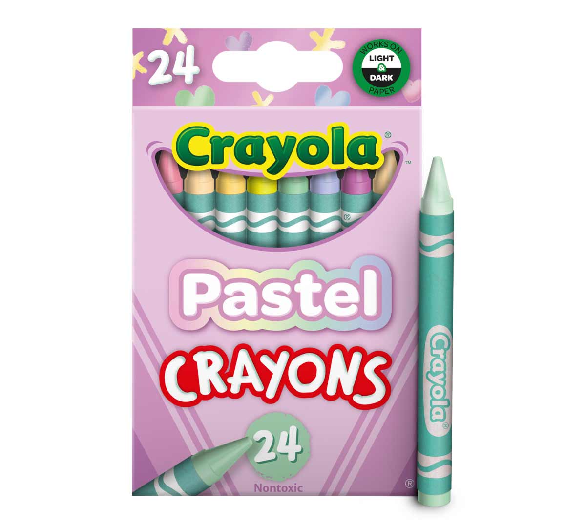 Pastel Crayons 24 Count