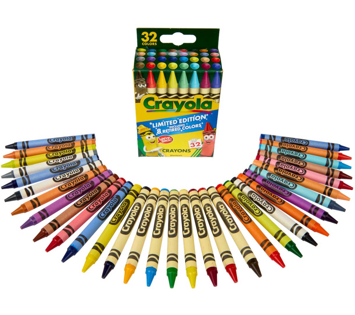Classic &amp; Limited Edition Retired Crayons 32 Count