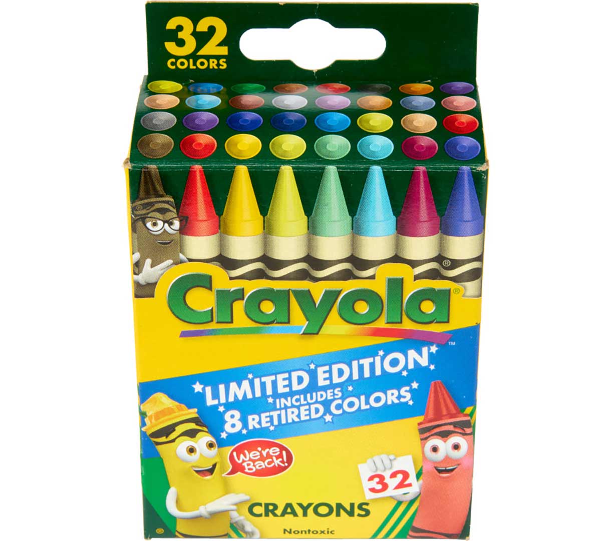 Classic &amp; Limited Edition Retired Crayons 32 Count