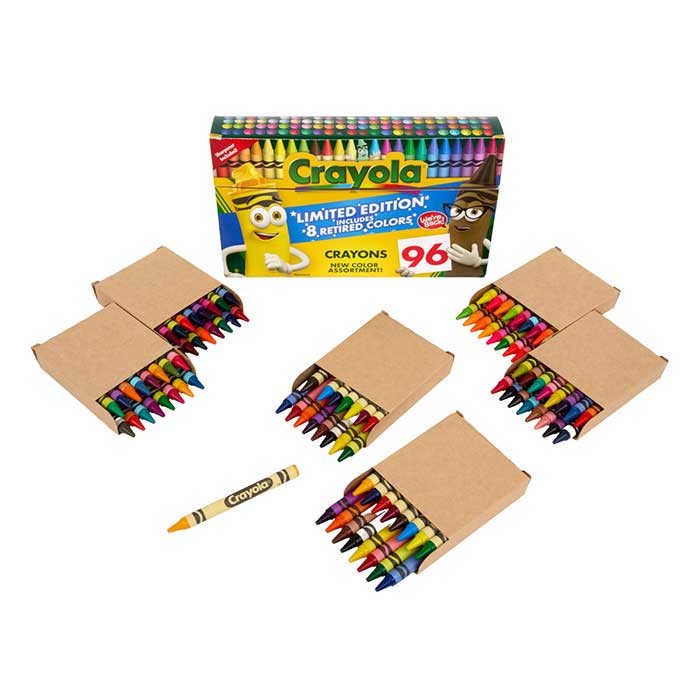 Classic &amp; Limited Edition Crayons 96 Crayons