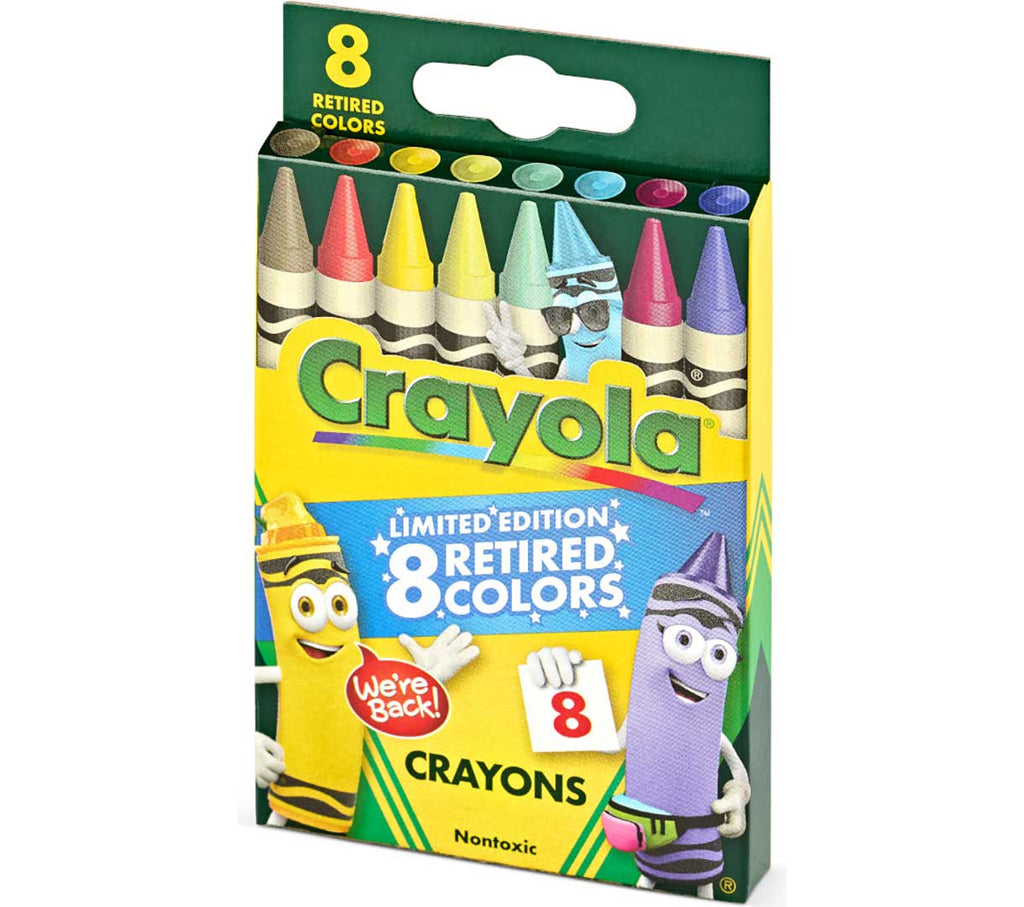 Limited Edition Retired Crayons 8 Count