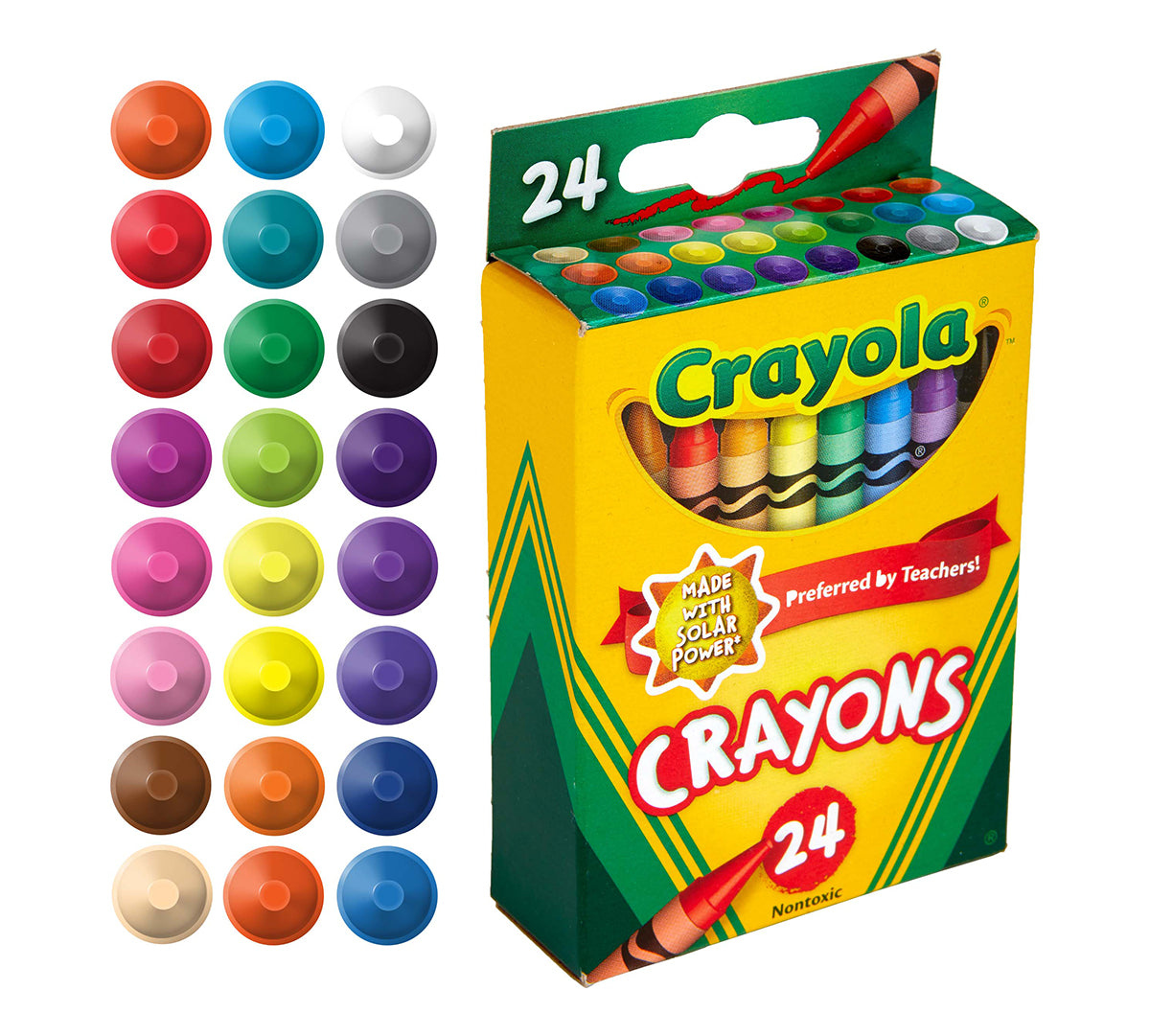 24 Count Classic Crayons