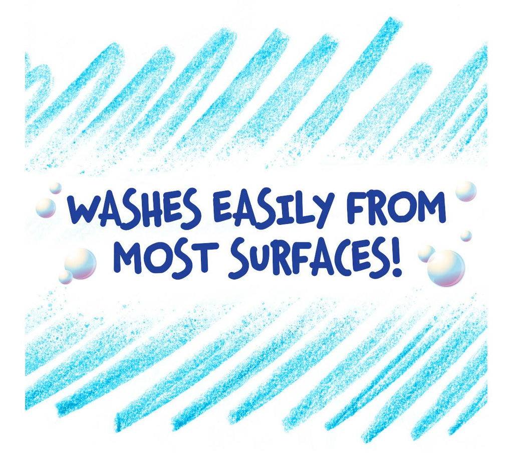 Large Ultra-Clean Washable Crayons 8 Count