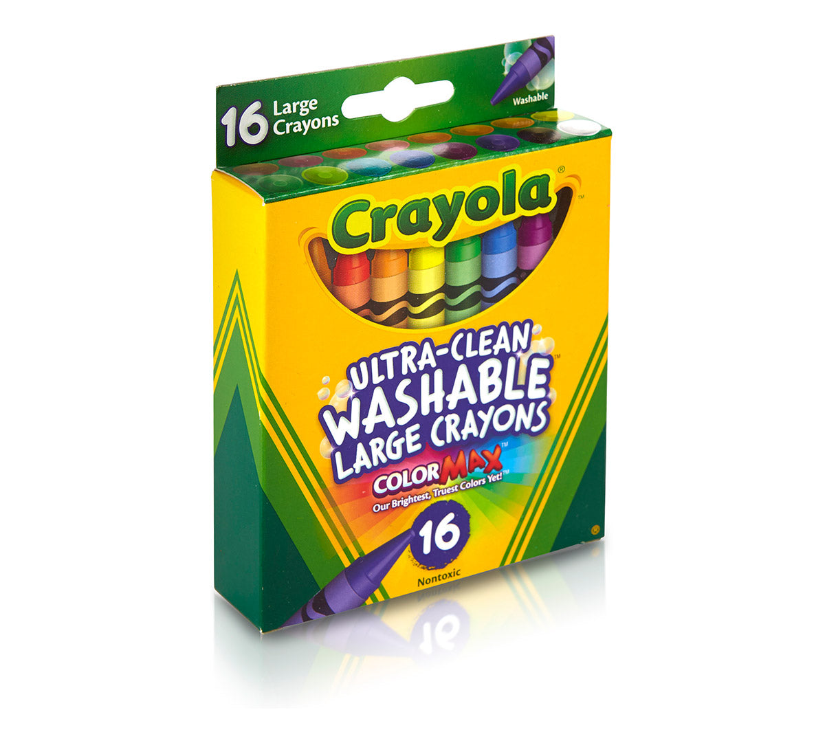 Kid's First Large Ultra-Clean Washable Crayons 16 ct.