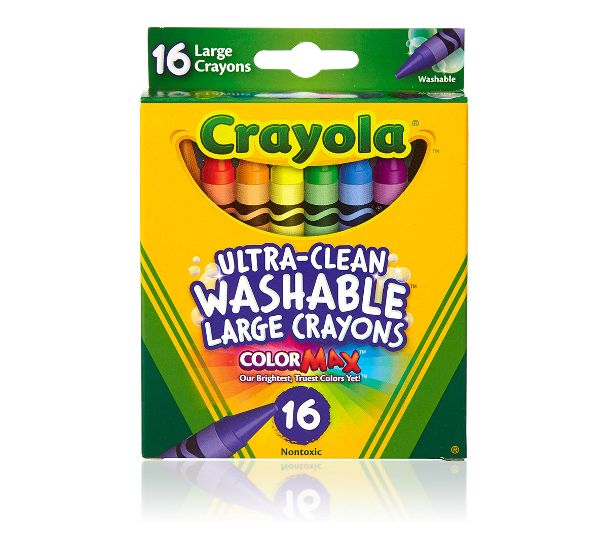Kid's First Large Ultra-Clean Washable Crayons 16 ct.