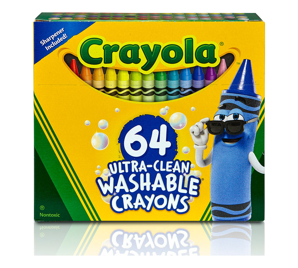 Ultra-Clean Washable Crayons 64 count