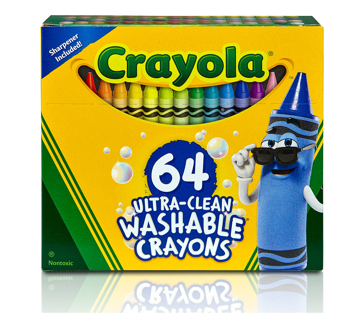 Ultra-Clean Washable Crayons 64 count