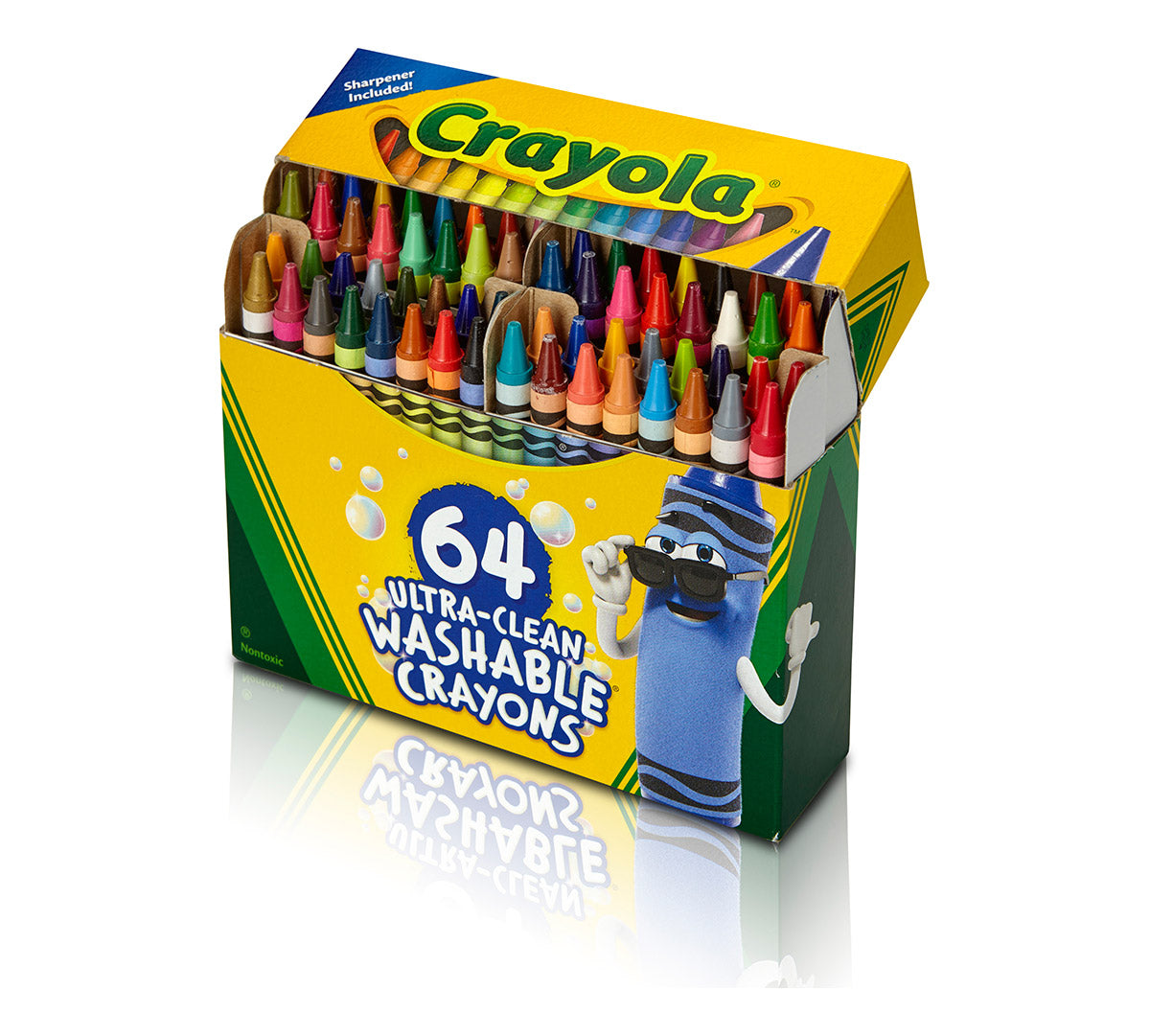 Ultra-Clean Washable Crayons 64 count