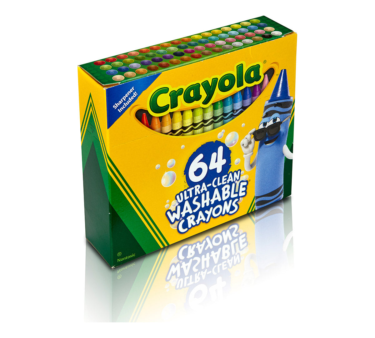 Ultra-Clean Washable Crayons 64 count