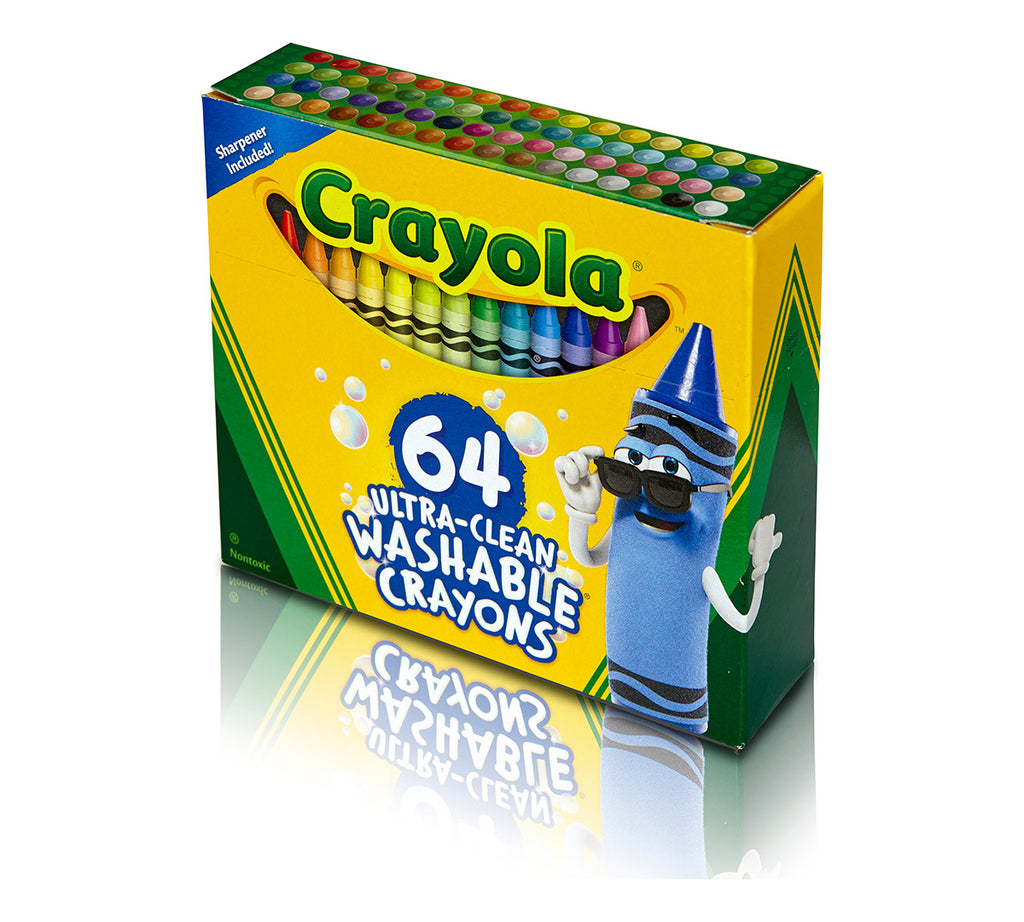 Ultra-Clean Washable Crayons 64 count