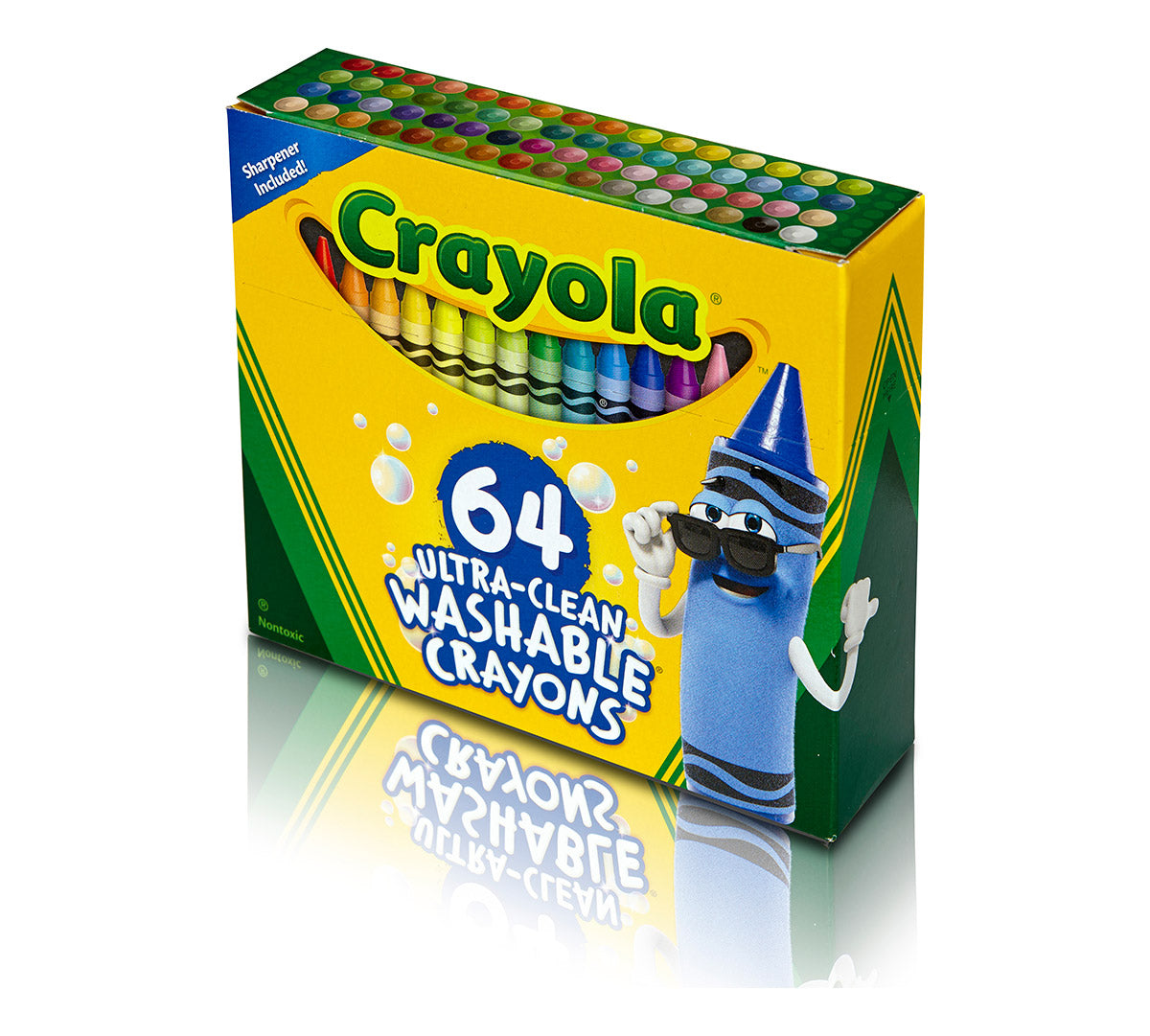 Ultra-Clean Washable Crayons 64 count