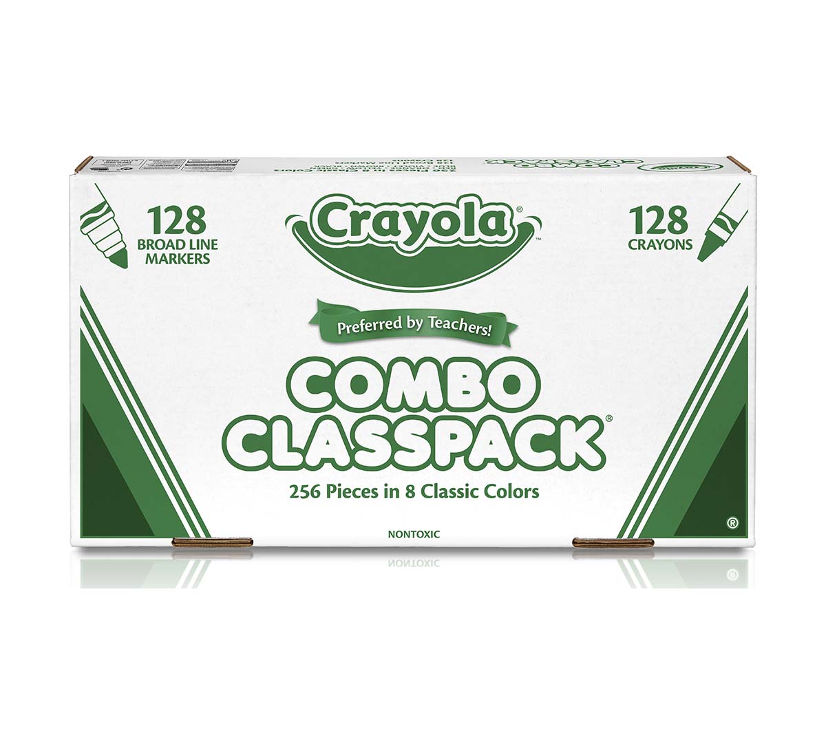 Markers &amp; Crayons Classpack 256 Count 8 Colors