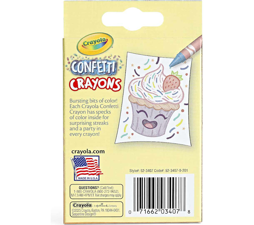 Confetti Crayons 24 Count