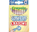 Confetti Crayons 24 Count