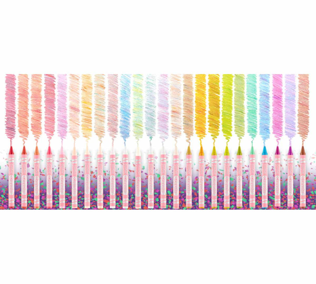Confetti Crayons 24 Count