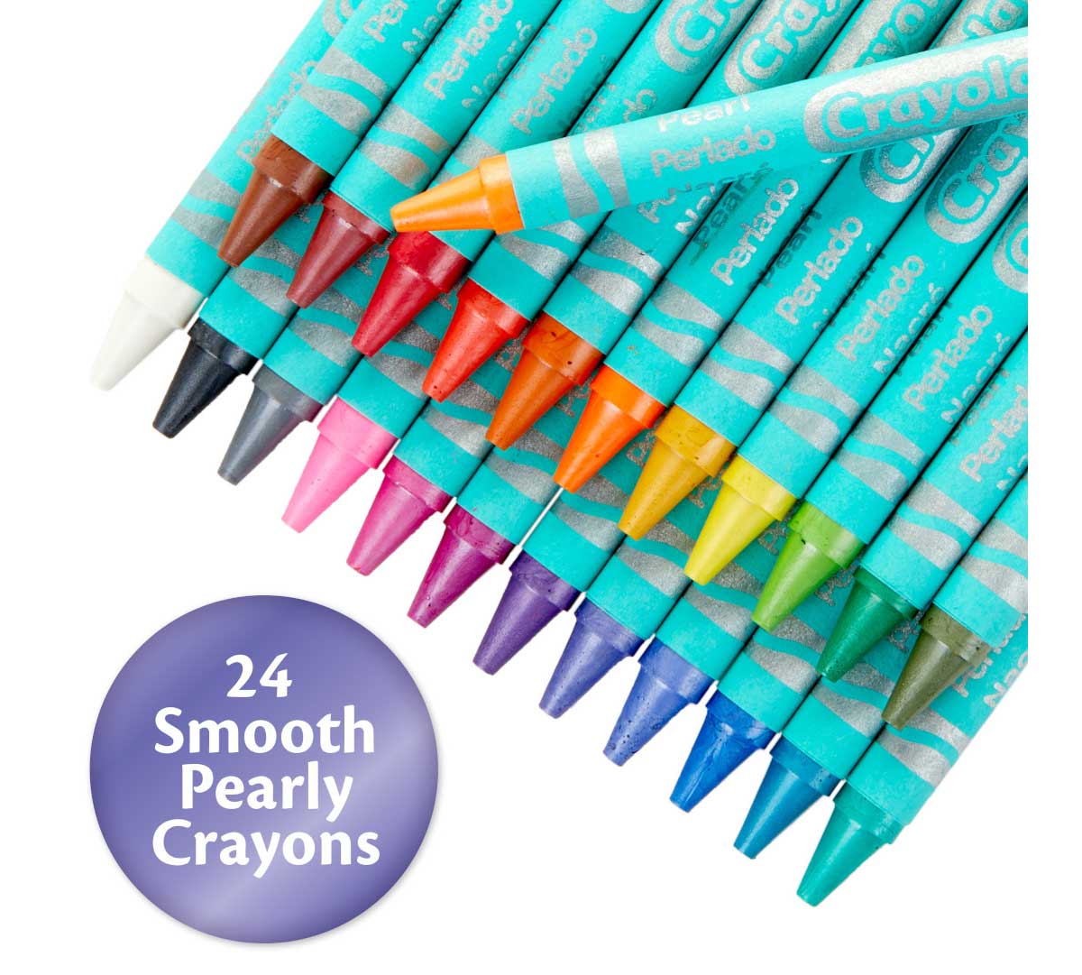 Pearl Crayons  24 Count